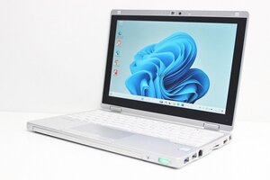 1円スタート ノートパソコン 2in1PC Windows11 WPS office搭載 Panasonic レッツノート CF-RZ6 第7世代 Core i5 SSD256GB メモリ8GB WWAN