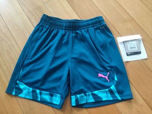 新品/PUMA/プーマ/サッカー/ハーフパンツ/ジュニアサイズ/140サイズ/プラクティスパンツ/individualFINAL TR/JR659397