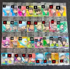 1△銀魂シールウエハースvol.2 まとめ売り18枚セット