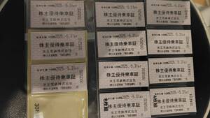 京王電鉄株主優待乗車証(切符)42枚セット　電車全線 2025年5月31日まで 送料無料