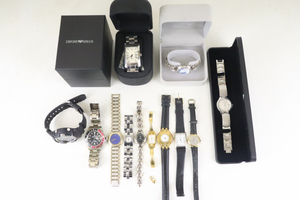 ★時計ブランド腕時計 12点まとめ EMPORIO ARMANI　G-SHOCK YSL MARC JACOBS GIVENCHY メンズ レディース コレクション_GIT_B0813-I004 