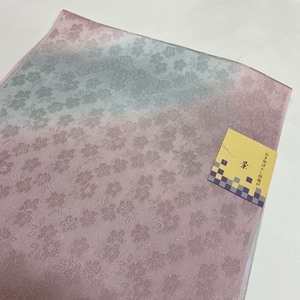 帯揚げ　帯揚　新品 ピンク 水色 灰桜色 小紋 紬 訪問着 振袖 普段着用 礼装用　正絹　絹100％ 和装小物 2037