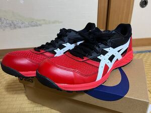 【箱入り未使用】asics WINJOB CP210 26.5cm クラシックレッド×ホワイト