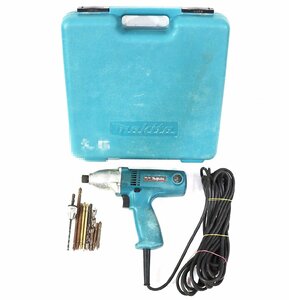 《Z10194》makita (マキタ) インパクトドライバ 6954 コンパクトボディー【 100V 300W 50-60Hz 】中古品 動作OK! □