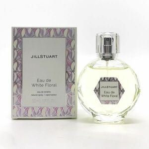 JILLSTUART ジルスチュアート オード ホワイトフローラル EDT 50ml ☆残量たっぷり9割　送料350円