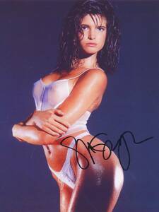 Stephanie Seymour★直筆サイン写真★証明書COA◆7089