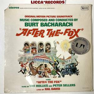 LIMITED EDITION Burt Bacharach - After The Fox O.S.T. HOLLIES LPレコード LICCA*RECORDS 525 限定盤 バカラック シュリンク ステッカー