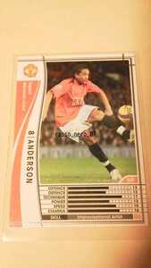 ☆WCCF2007-2008☆07-08☆135☆白☆アンデルソン☆マンチェスター・ユナイテッド☆Anderson☆Manchester United☆