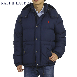 新品 アウトレット 17907 Sサイズ ダウン ジャケット polo ralph lauren ポロ ラルフ ローレン 紺 NAVY