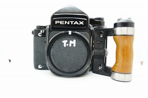 期間限定セール ペンタックス PENTAX 中判カメラ 67 TTL ウッドグリップ付き