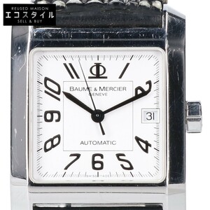 Baume＆Mercier ボーム＆メルシエ 65532 ハンプトン クラシック デイト 自動巻き 腕時計 シルバー/ブラック