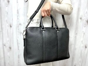 極美品 LOUIS VUITTON ルイヴィトン タイガ ポルトドキュマンヴォワヤージュ アルドワーズ ビジネス バッグ M33412 A4可 2WAY メンズ 79141