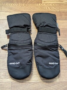 HAND OUT GLOVES Sサイズ ハンドアウト MITTEN スノーボード スキー グローブ 