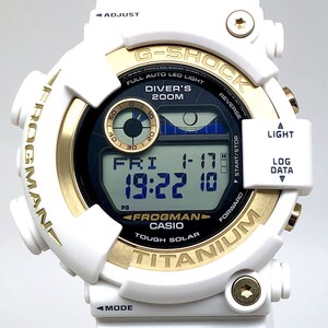 極美品 箱付 G-SHOCK GW-8201K-7 FROGMAN イルクジ2024 コラボ30周年記念 イルカクジラ 2024年6月発売 【IT0CYNFZE9UQ】