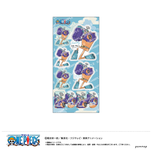 【新品/公式】ワンピース ステッカー-ゆるスタ第1弾-（H フランキー） 公式グッズ colleize