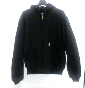 【中古】Carhartt　アクティブジャケット　L　USA製　カーハート　ブラック[240066150658]