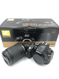 #231215060【中古美品】ニコン Nikon D5300 18-140 VR Kit デジタルカメラ 通電確認済み