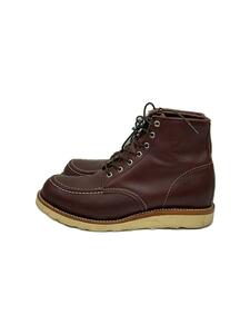 CHIPPEWA◆モックトゥーブーツ/レースアップブーツUS10/BRW/90095