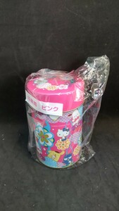 サンリオ SANRIO CHARACTERS 茶筒 ピンク 1/.5×7.8㎝ 未使用品