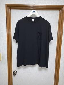 4 美品 24ss COMOLI サープラス Tシャツ black