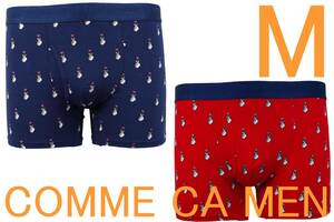 即決●コムサメン COMME CA MEN ボクサーブリーフ（M）2枚セット №49 新品 