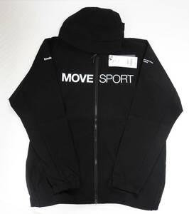 DESCENTE デサント Move Sport ムーブスポーツ フルジップフーディー ブラック