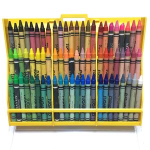 72色クレヨン無毒性 台湾製 (72 CRAYONS NON-TOXIC Made in Taiwan)中古品