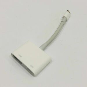 ●動作品 アップル A1438 ライトニング デジタルAVアダプタ Apple Lightning to Digital AV Adapter iPhone アクセサリー N648