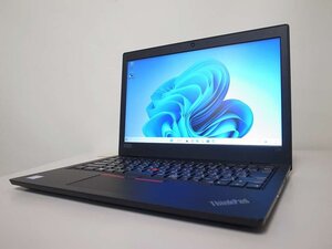 1円～ 美品 Lenovo ThinkPad L380 Corei5-8250U 第8世代 SSD256G (2022-1130-1288)