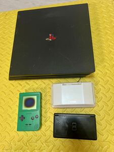 1円スタート SONY PS4 任天堂 Nintendo MGB-001 DS Lite まとめ売り 動作未確認