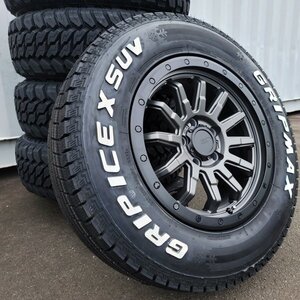 16インチ スタッドレス 225/70R16 デリカD5 RAV4 CX5 タイヤホイール 新品 セット グリップマックス アイスエックス SUV ホワイトレター