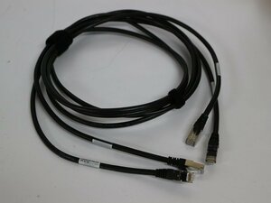 Cat6 Patch Cable 4 PAIRS 26AWG E330173 AWM 2835 TRI WIRE 2M ブラック