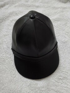 TIMEWORN ATLAST ホースハイド スポーツ キャップ 7 HORSE HIDE SPORTS CAP 黒 BUTCHER PRODUCTS ブッチャープロダクツ アットラスト 帽子