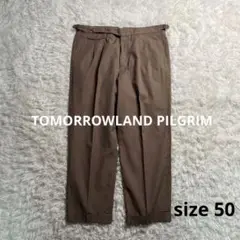 TOMORROWLAND PILGRIM 2tuck グルカ スラックス 50