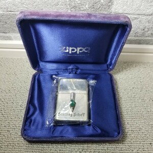 ★美品★Zippo ジッポー ライター STERLING スターリングシルバー 1999年製 シリアルナンバー入り オイルライター 喫煙具 純銀整