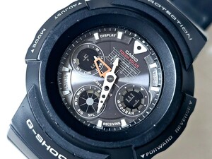 CASIOカシオG-SHOCK THE G 500【AWG-500J】エコドライブ BLACK アナデジ