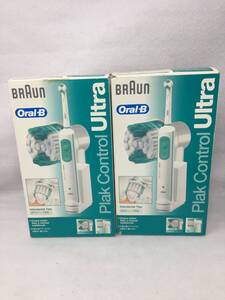 NY-965 未使用 ブラウン BRAUN Braun Oral-B Plak Control Ultra D9011 電動歯ブラシ 2個セット