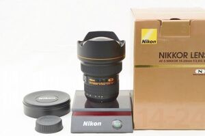 ☆新品同様☆ Nikon ニコン AF-S NIKKOR 14-24mm F2.8 G ED 元箱 付属品 ♯24113005