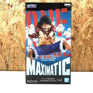 未使用 BANDAI ワンピース フィギュア モンキーDルフィ MAXMATIC THE MONKEY.D.LUFFY II [jgg]