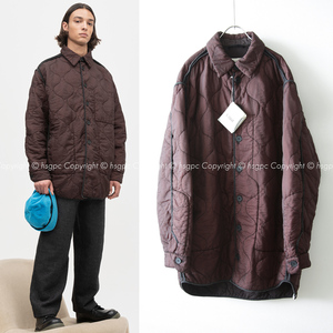 【定価6.9万】新品 T_COAT キルティング ライナー シーム ジャケット コート オーバーサイズ ミリタリー ティーコートファクトリーブランド