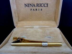 ◎№4585◎■④■ニナリッチ【NINA RICCI】【シルバー・ゴールド】■ネクタイピン♪