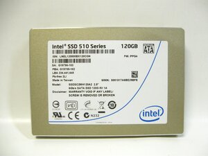 ▽intel SSD 510 Series SSDSC2MH120A2 120GB SATA 2.5型 中古 インテル