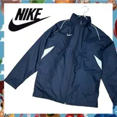 R21ね@ NIKE ビックロゴ 中綿 軽量 ダウン ナイロンジャケット