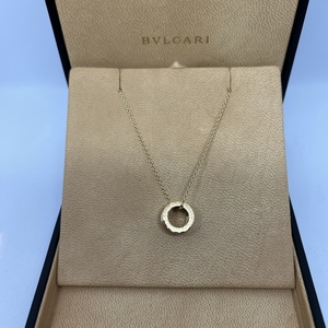 BVLGARI ブルガリ ブランドジュエリー ネックレス/ペンダント/チョーカー CN851263 750YG B-ZERO1ネックレス 750YG