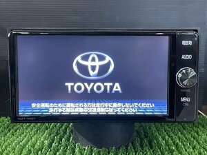 売り切り！ 1円スタート！ トヨタ純正 SDナビ NSZT-W66T 7型ワイド 地図2018年 ☆CD/DVD/地デジ/Bluetooth対応