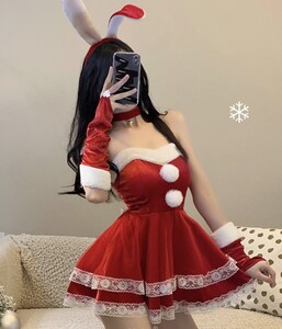 クリスマス衣類　サンタコスプレ　サンタクロース　新品　コスプレ衣装