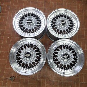 深リム　希少　当時物　BBS　 RS245　16インチ　 8J+30　5H-114.3　中古