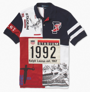 ☆送料無料 ポロ 正規品 Polo Stadium Collection 1992 復刻 限定品 半袖 ポロシャツ XSサイズ（US）
