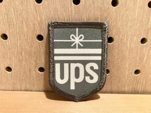 UPS ワッペン GY アメリカ 企業物 アメリカン雑貨