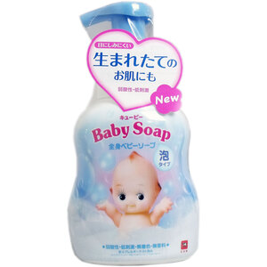 【まとめ買う】キューピー　全身ベビーソープ　泡タイプ　ポンプ　４００ｍＬ×40個セット